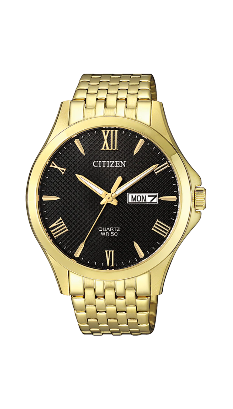 Citizen Gents Quartz Gold-tone Black Dial