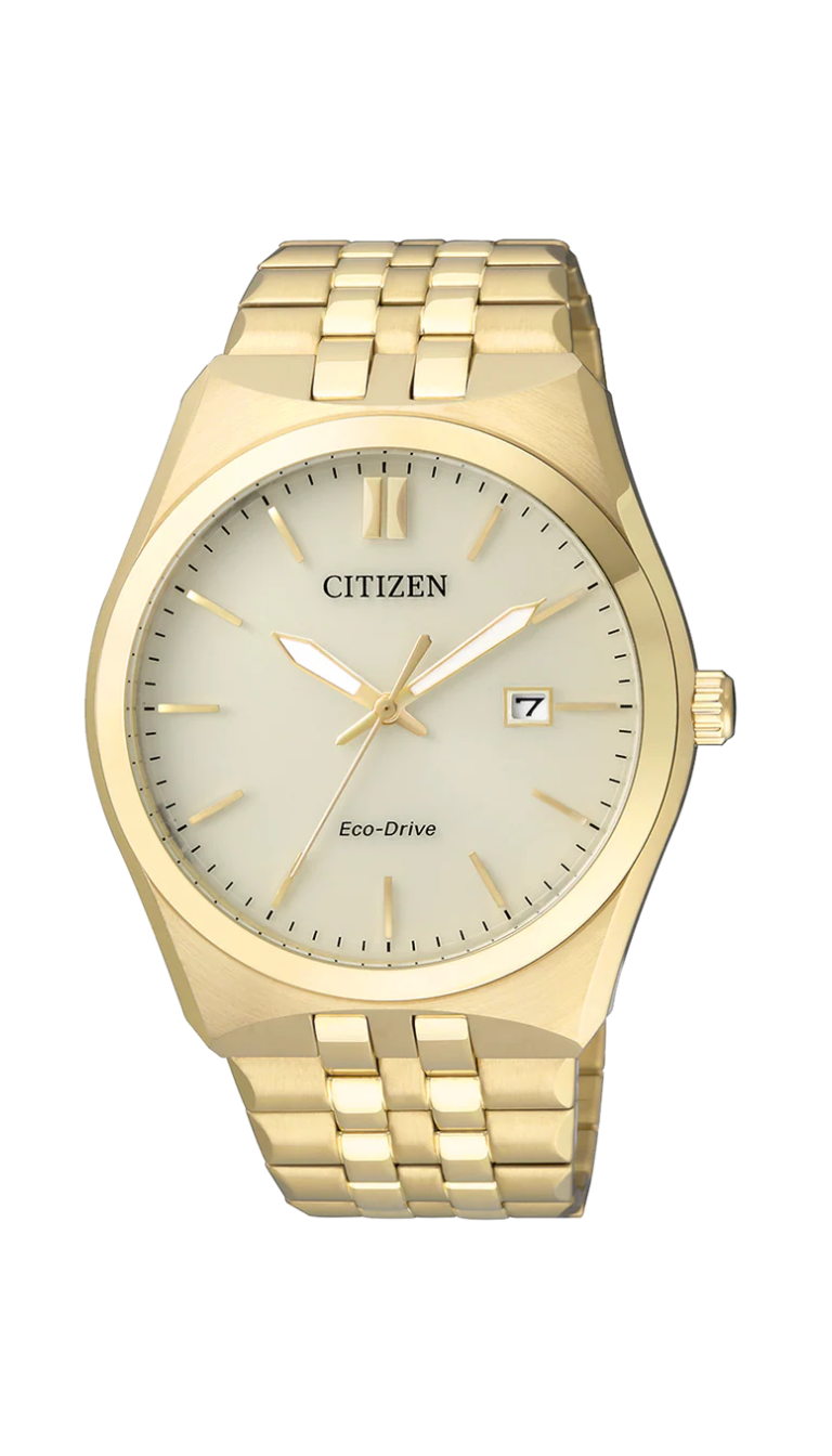 Citizen Gents Eco-Drive Gold-tone Champagne Dial