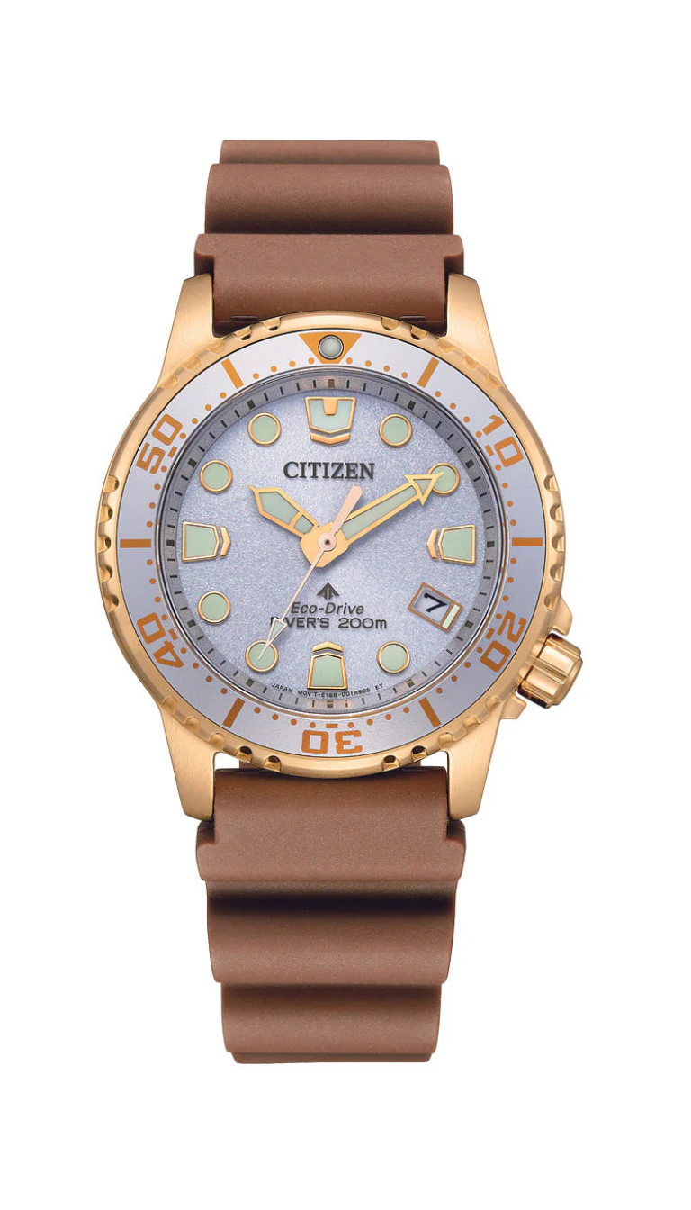 Citizen Ladies Eco-Drive Rose Gold Dive Watch