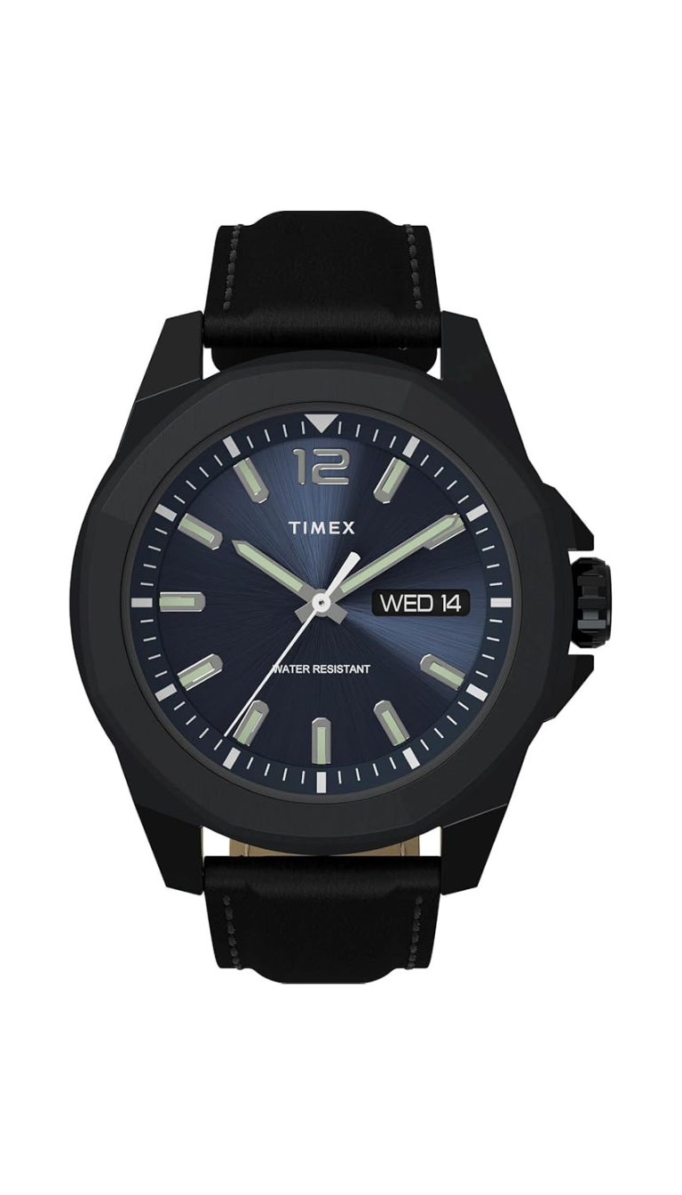 Timex Gents Essex Avenue Black