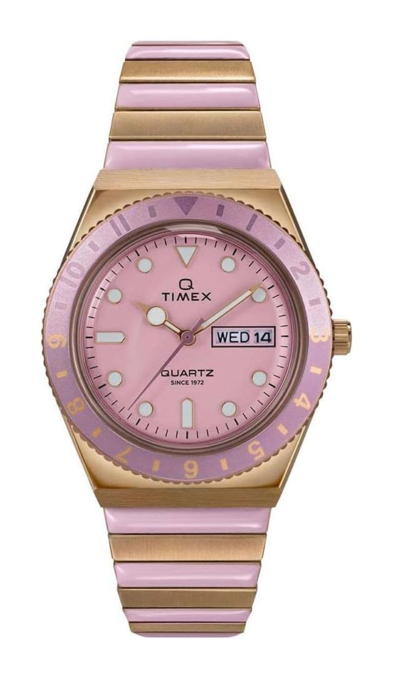 Timex Ladies Pink Bi-Tone Expander Band