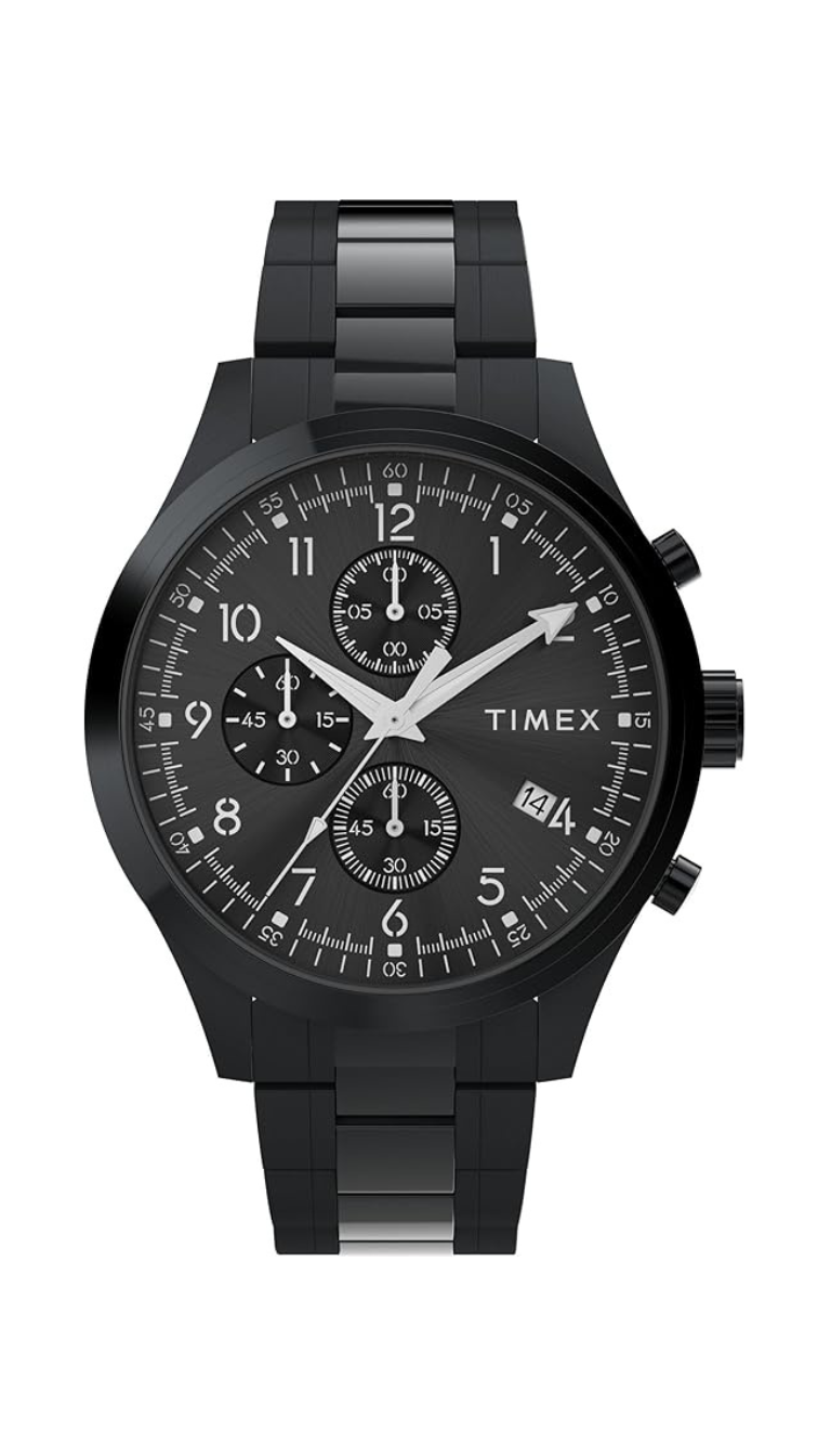 Timex Gents Dress Chronograph Black