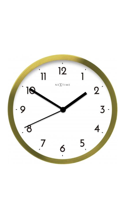 NeXtime Arabic Gold Clock