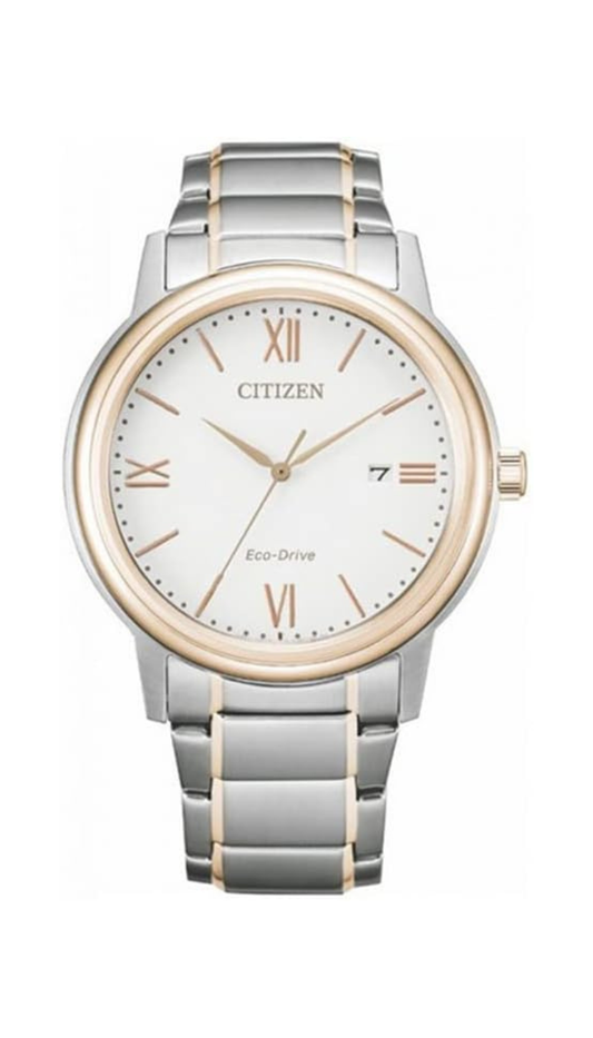 Citizen Gents Eco-Drive Stainless Steel White Dial
