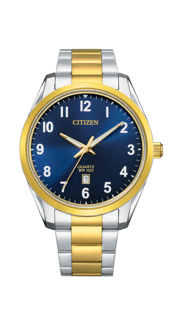 Citizen Gents Quartz Bi-tone Blue Dial
