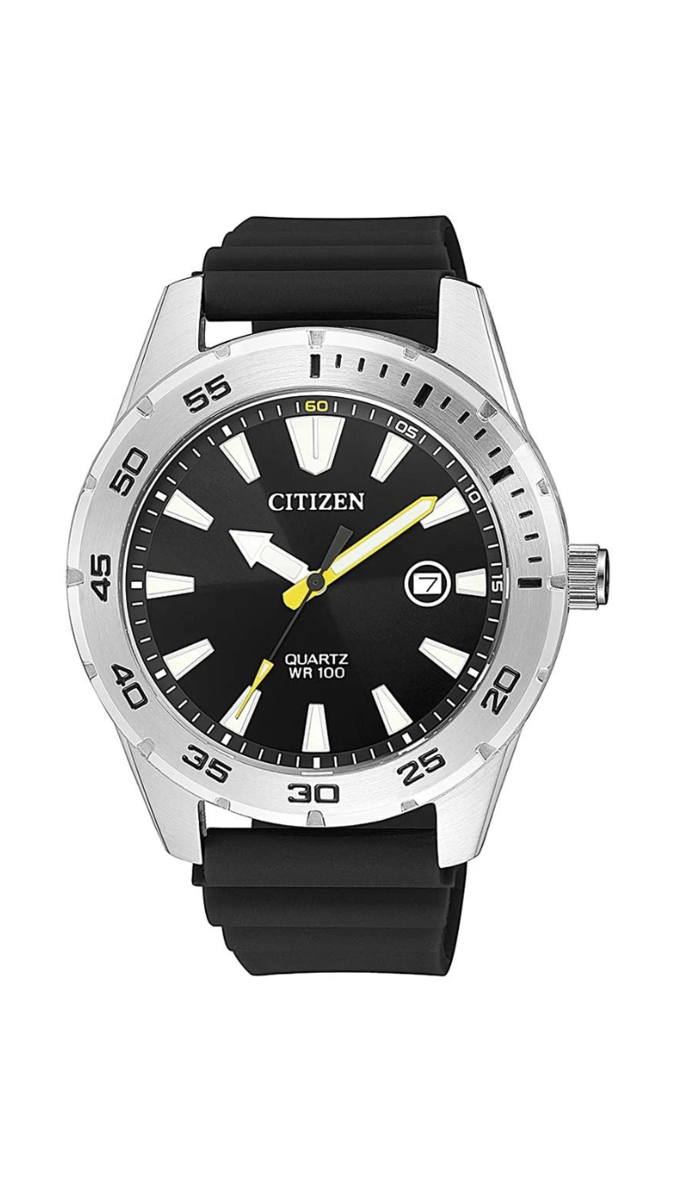 Citizen Gents Quartz Black Dive Watch