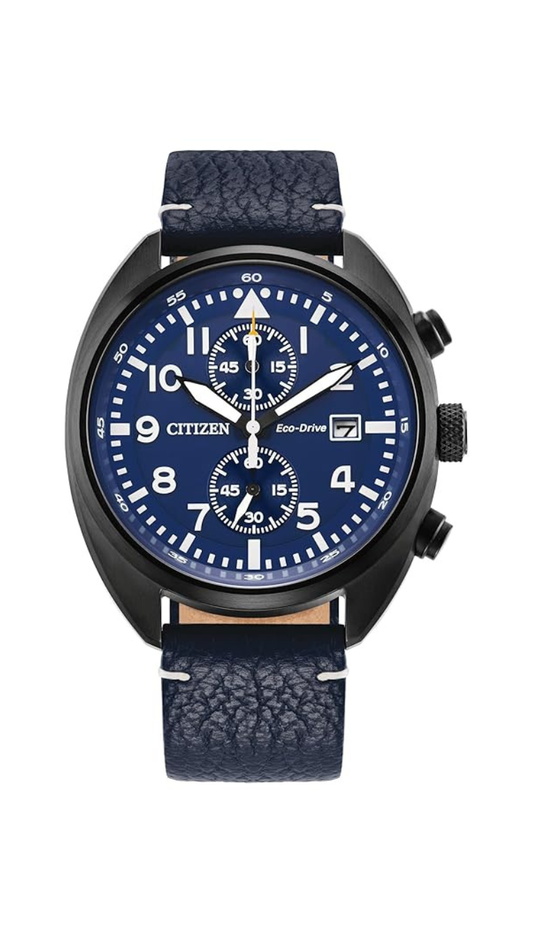 Citizen Gents Eco-Drive Chronograph Blue Dial