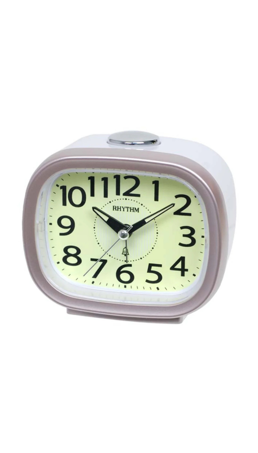 Rhythm Alarm Clock Pink