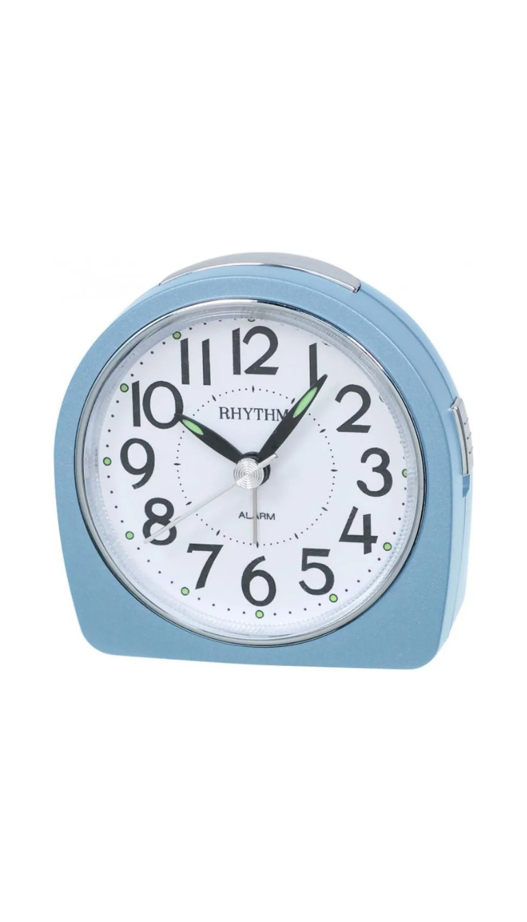 Rhythm Alarm Clock Blue