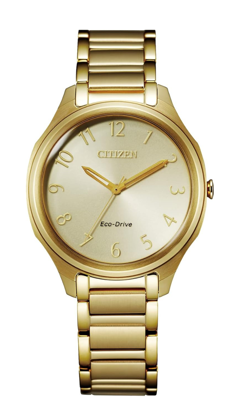 Citizen Ladies Eco-Drive Gold-tone Champagne Dial