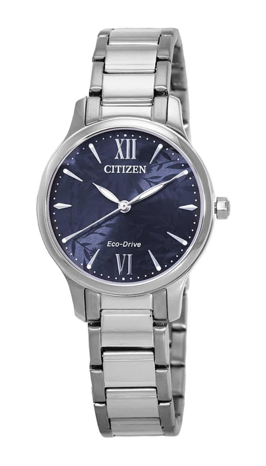 Citizen Ladies Eco-Drive Stainless Steel Pattern Dial