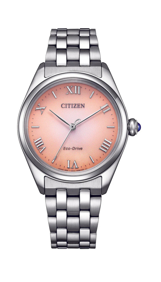 Citizen Ladies Eco-Drive Stainless Steel Pink Dial