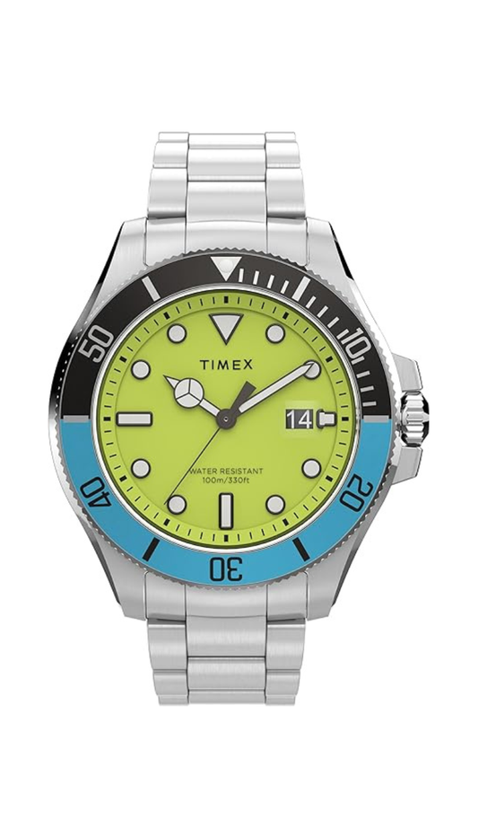 Timex Gents Harbourside Coast Green Dial