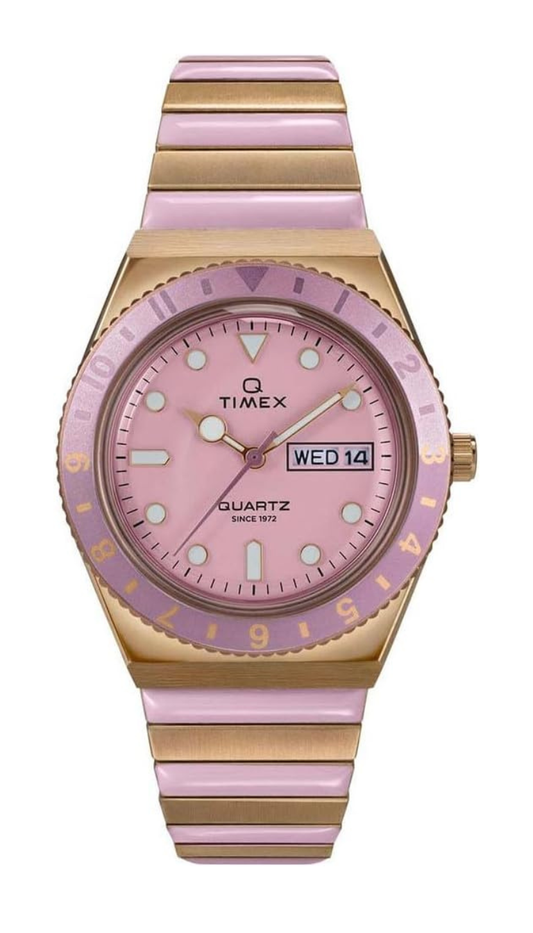 Timex Ladies Pink Bi-Tone Expander Band