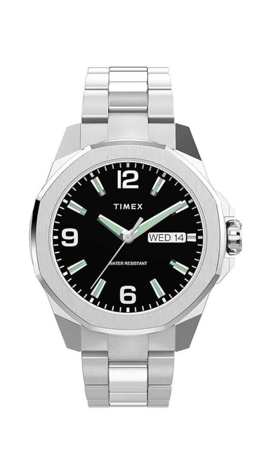Timex Gents Essex Avenue Silver