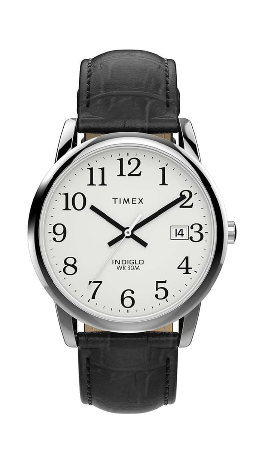 Timex Gents Easy Reader Silver