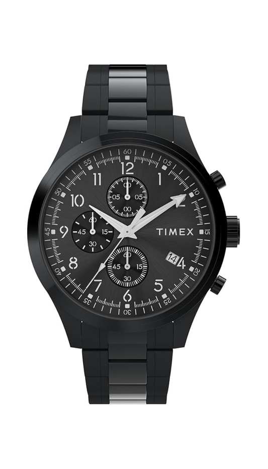 Timex Gents Dress Chronograph Black