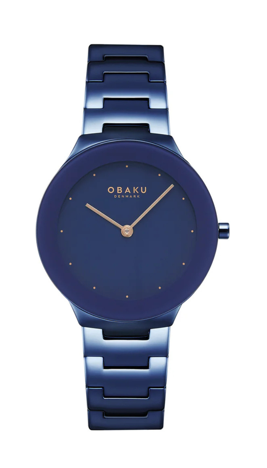 Obaku Gents Spejl - Blue